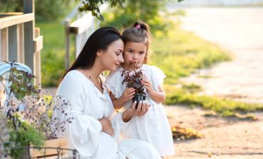 Илона Гвоздева и ее дочь