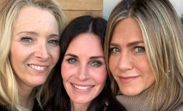 Кортни Кокс, Дженнифер Энистон и Лиза Кудроу