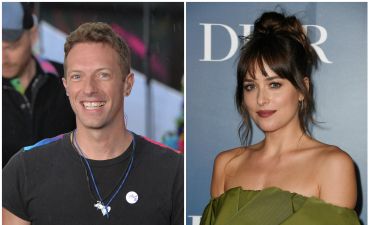 Дакота Джонсон и Крис Мартин