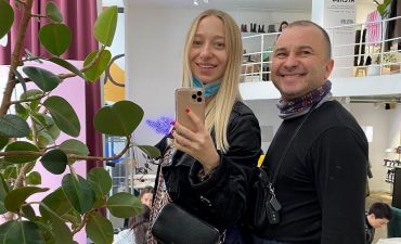 Виктор Павлик и его жена Екатерина Репяхова