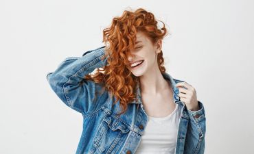 Девушка, волосы