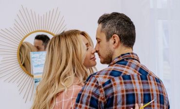 Мария Мельник и ее муж