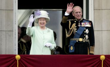 королева Елизавета II и принц Филипп