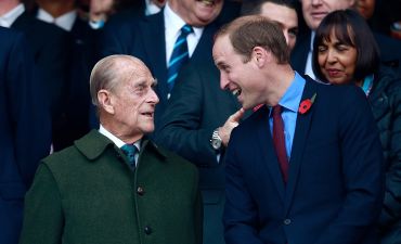 принц Уильям и принц Филипп