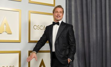 Брэд Питт на Оскаре 2021