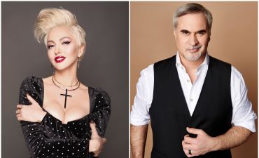 Оля Полякова и Валерий Меладзе