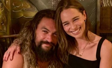 Эмилия Кларк и Джейсон Момоа