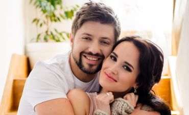 Александр Бережок и его жена