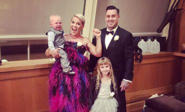 Пинк с сыном