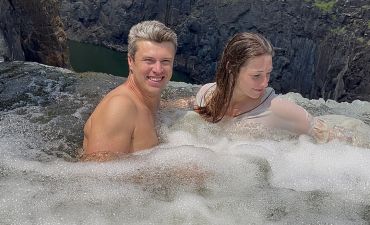 Евгений Хмара и его жена Дарья Ковтун