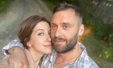 Стася Ровинская и ее муж