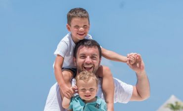 Григорий Решетник и его семья