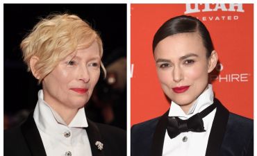 Битва жестких фраков: Кира Найтли и Тильда Суинтон в одинаковых нарядах