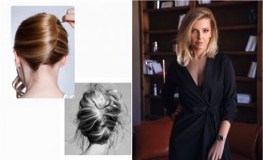 Прическа для новогодней ночи