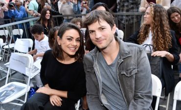 Міла Куніс та Ештон Кутчер