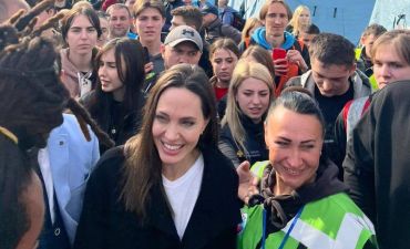Анджеліна Джолі у Львові