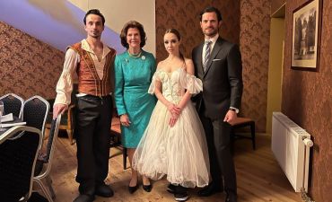 Королева Швеції Сильвія зустрілась з Катериною Кухар та Олександром Стояновим