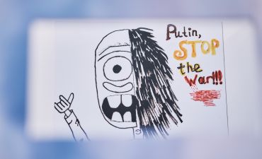 виставка з малюнками українських дітей