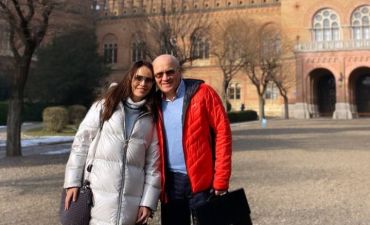 Юлія Зорій з батьком