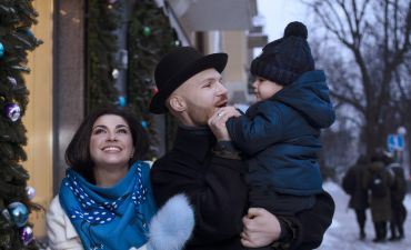 Влад Дарвін з родиною