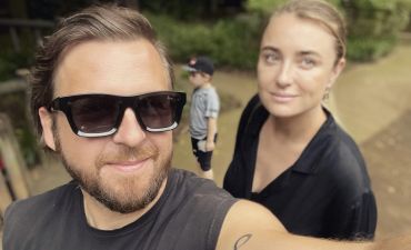 Сергей Танчинец и его жена