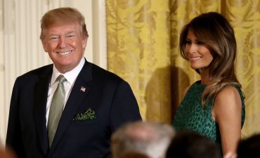 Мелания и Дональд Трамп