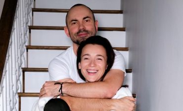 Андрій Бєдняков і його дружина Настя Коротка