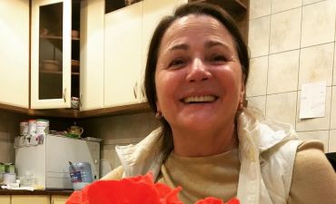 69-летняя Нина Матвиенко удивила занятиями на тросах в спортивном зале