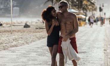 Венсан Кассель и Тина Кунаки