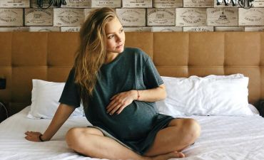 Алена Шоптенко беременная