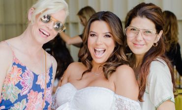 Ева Лонгория устроила пижамную вечеринку перед родами