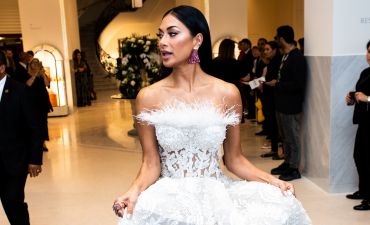 Николь Шерзингер в платье невесты