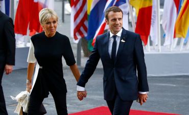 Эммануэль и Бриджит Макрон