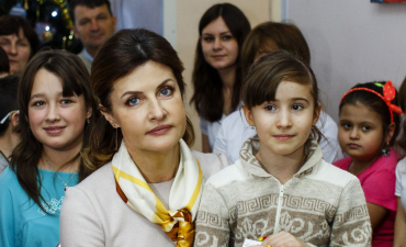 Марина Порошенко на благотворительном празднике