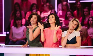 Оля Цибульская, Анна Завальская и Анита Луценко