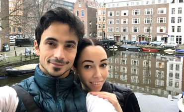 Екатерина Кухар и Александр Стоянов в Амстердаме