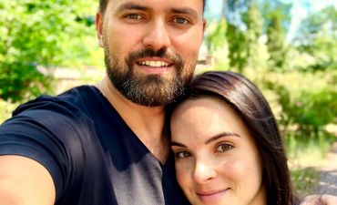 Тимур Мирошниченко с женой