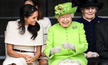 Меган Маркл и Елизавета II