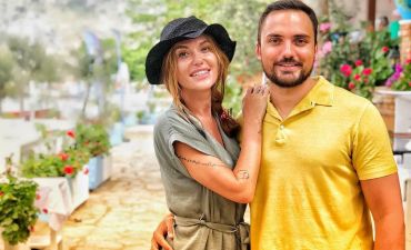 Слава Каминская с мужем