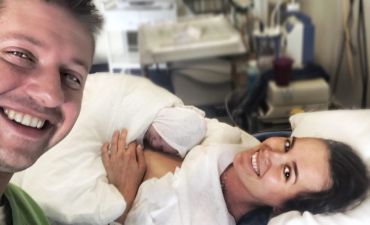 Александр Бережок стал отцом