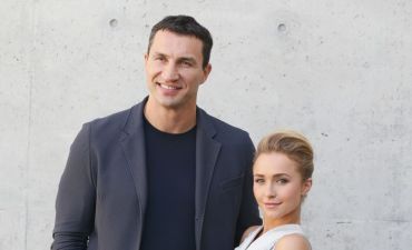 Хайден Панеттьери и Владимир Кличко