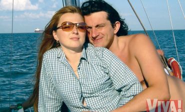 Кузьма Скрябин и его жена Светлана