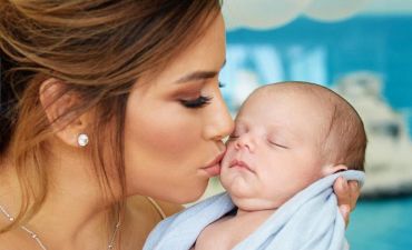 Ева Лонгория с сыном