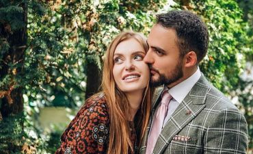 Слава Каминская с мужем