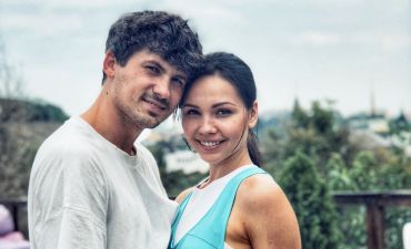 Женя Кот и его жена Наташа