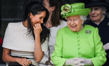 Меган Маркл и Елизавета II