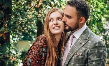 Слава Каминская с мужем