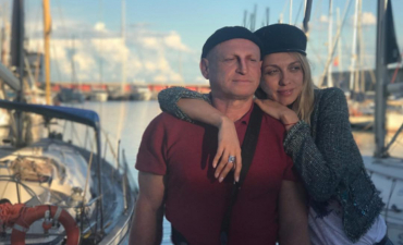 Оля Полякова и ее муж Вадим