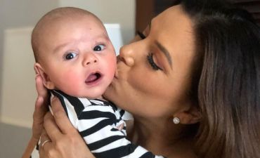 Ева Лонгория с сыном