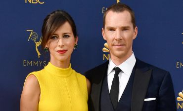 Бенедикт Камбербэтч с женой